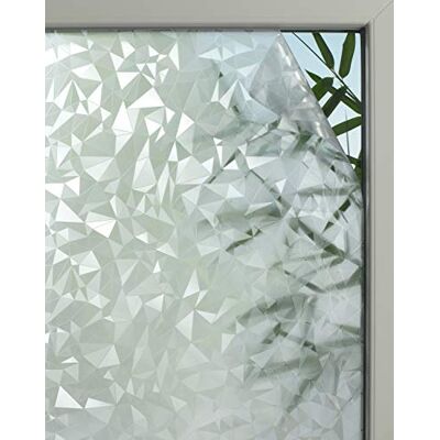 Gardinia Statyczna folia okienna Graphic 50, półprzezroczysta, możliwość przycięcia na wymiar, 100% PVC, 90 x 150 cm, efekt pryzmatu, półprzezroczysta Gardinia Statyczna folia okienna Graphic 50, półprzezroczysta, możliwość przycięcia na wymiar, 100% PVC, 90 x 150 cm, efekt pryzmatu, półprzezroczysta