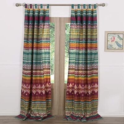 Greenland Home Fashions Greenland Home Para paneli okiennych Southwest Greenland Home Fashions Greenland Home Para paneli okiennych Southwest