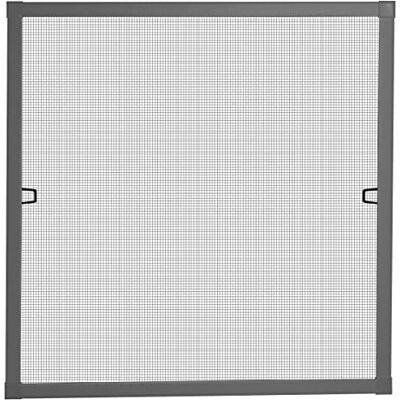 Schellenberg 70031 moskitiera okienna z aluminiową ramą, 100 x 120 cm, antracytowa Schellenberg 70031 moskitiera okienna z aluminiową ramą, 100 x 120 cm, antracytowa