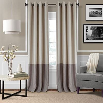 Elrene Home Fashions 26865874686 zaciemnienie pokoju zasłona okienna zasłona panelowa, 132 cm x 213 cm, len, 132 cm szer. x 213 cm dł. (1 opakowanie) Elrene Home Fashions 26865874686 zaciemnienie pokoju zasłona okienna zasłona panelowa, 132 cm x 213 cm, len, 132 cm szer. x 213 cm dł. (1 opakowanie)