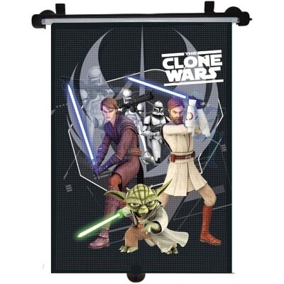 Joytoy Star Wars 26110 Clone Wars roleta przeciwsłoneczna (1 sztuka) 33 x 56 cm Joytoy Star Wars 26110 Clone Wars roleta przeciwsłoneczna (1 sztuka) 33 x 56 cm