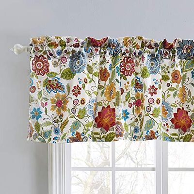 Greenland Home Fashions Astoria okno falbana, 201 x 49 cm Greenland Home Fashions Astoria okno falbana, 201 x 49 cm
