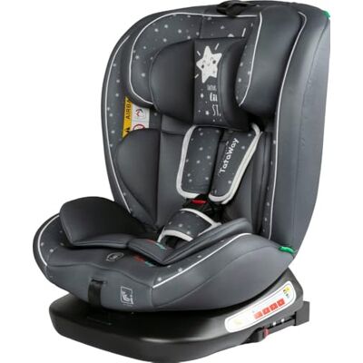 Tataway Fotelik Samochodowy I-Size 40-150 Cm, Obrotowy 360° Fotelik Dziecięcy, Z Hakami ISOFIX, Grupa 0-1-2-3, Ok. 0-12 Lat (0-36 Kg), Regulowana Wysokość, Rozkładany Tataway Fotelik Samochodowy I-Size 40-150 Cm, Obrotowy 360° Fotelik Dziecięcy, Z Hakami ISOFIX, Grupa 0-1-2-3, Ok. 0-12 Lat (0-36 Kg), Regulowana Wysokość, Rozkładany