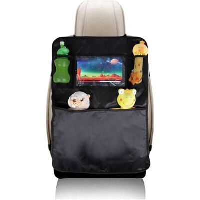 All Ride Organizer na fotel samochodowy – 70 x 45 cm – wiele przegródek do przechowywania – przechowywanie telefonu/tabletu – łatwy montaż – czarny All Ride Organizer na fotel samochodowy – 70 x 45 cm – wiele przegródek do przechowywania – przechowywanie telefonu/tabletu – łatwy montaż – czarny