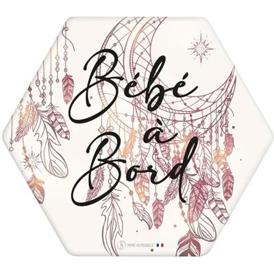 Irréversible Bijoux Naklejka/Naklejka dla dziecka na pokładzie Dream Catcher Irréversible Bijoux Naklejka/Naklejka dla dziecka na pokładzie Dream Catcher