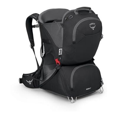 Osprey Poco LT nosidełko dziecięce, uniseks, czarne, O/S Osprey Poco LT nosidełko dziecięce, uniseks, czarne, O/S