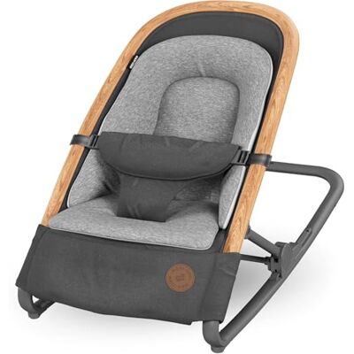 Maxi-Cosi Leżaczek Kori 2 w 1, lekki bujaczek z przytulną wkładką dla niemowląt, 0–9 kg, Essential Graphite Maxi-Cosi Leżaczek Kori 2 w 1, lekki bujaczek z przytulną wkładką dla niemowląt, 0–9 kg, Essential Graphite
