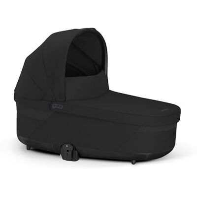Cybex Gold COT S LUX, Od urodzenia do ok. 6 miesięcy (max. 9 kg), Dla Balios S Lux i Talios S Lux, Moon Black Cybex Gold COT S LUX, Od urodzenia do ok. 6 miesięcy (max. 9 kg), Dla Balios S Lux i Talios S Lux, Moon Black