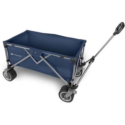 kk Kinderkraft Kinderkraft Wózek składany, wózek plażowy, udźwig do 130 kg, niebieski kk Kinderkraft Kinderkraft Wózek składany, wózek plażowy, udźwig do 130 kg, niebieski