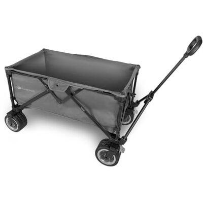 kk Kinderkraft Kinderkraft Wózek składany, wózek plażowy, nośność do 130 kg, szary kk Kinderkraft Kinderkraft Wózek składany, wózek plażowy, nośność do 130 kg, szary