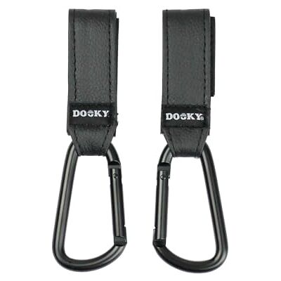 Dooky Hak Buggy Mały 2 szt. Czarny Dooky Hak Buggy Mały 2 szt. Czarny