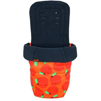 Cosatto Wowee podnóżek, przytulne palce, pikowana wkładka do wózka, zmywalna, pomarańczowa, 0,8 kg Cosatto Wowee podnóżek, przytulne palce, pikowana wkładka do wózka, zmywalna, pomarańczowa, 0,8 kg