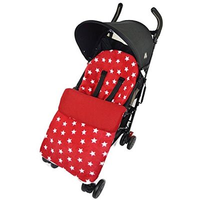 For Your Little One Polarowy śpiworek/przytulne palce kompatybilne z Hauck Apollo Condor Viper Shopper Star Red For Your Little One Polarowy śpiworek/przytulne palce kompatybilne z Hauck Apollo Condor Viper Shopper Star Red