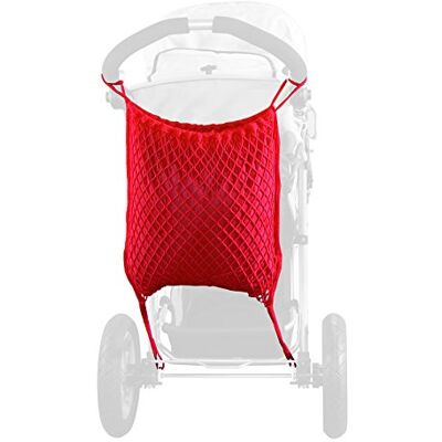 Sunnybaby 12176 – siatka na zakupy, uniwersalna siatka do wózków dziecięcych z praktyczną ochroną przed wzrokiem/wyściółką wewnętrzną uniwersalne zapięcie kotwiczne kolor: czerwony jakość: Sunnybaby 12176 – siatka na zakupy, uniwersalna siatka do wózków dziecięcych z praktyczną ochroną przed wzrokiem/wyściółką wewnętrzną uniwersalne zapięcie kotwiczne kolor: czerwony jakość: