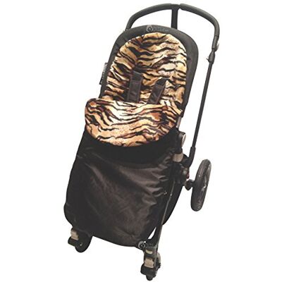 For Your Little One Zwierzęcy nadruk Footmuff/przytulne palce kompatybilne z Buggy Pushchiar Tiger For Your Little One Zwierzęcy nadruk Footmuff/przytulne palce kompatybilne z Buggy Pushchiar Tiger