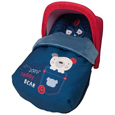 Babyline 3000589R uniwersalny śpiworek na stopy z polaru, z daszkiem Babyline 3000589R uniwersalny śpiworek na stopy z polaru, z daszkiem