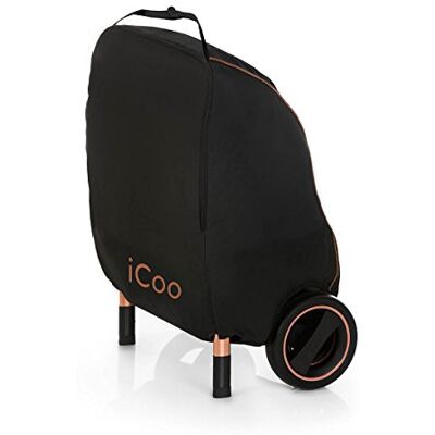 ICOO i'coo 4043983312919 torba do transportu wózka dziecięcego, czarna ICOO i'coo 4043983312919 torba do transportu wózka dziecięcego, czarna