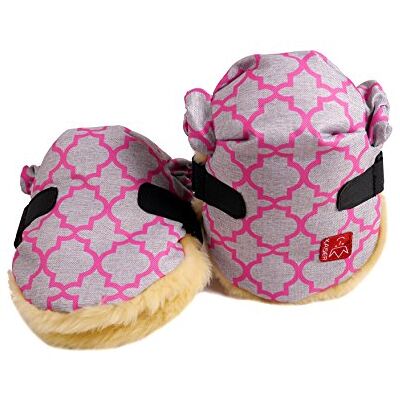 Kaiser Twoolly Handmuff z owczej skóry (różowa ozdoba, 65734337) Kaiser Twoolly Handmuff z owczej skóry (różowa ozdoba, 65734337)