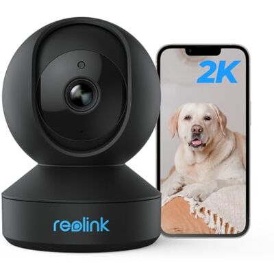 Reolink 3MP WiFi Wewnętrzna Kamera Bezpieczeństwa, 2.4GHz WiFi CCTV Kamera dla Starszego Dziecka, Monitor Zwierzaka z Pochyleniem Pan/Wizja Nocna / 2-Drożny Dźwięk/Wykrywaniem Ruchu, E1 Czarny Reolink 3MP WiFi Wewnętrzna Kamera Bezpieczeństwa, 2.4GHz WiFi CCTV Kamera dla Starszego Dziecka, Monitor Zwierzaka z Pochyleniem Pan/Wizja Nocna / 2-Drożny Dźwięk/Wykrywaniem Ruchu, E1 Czarny