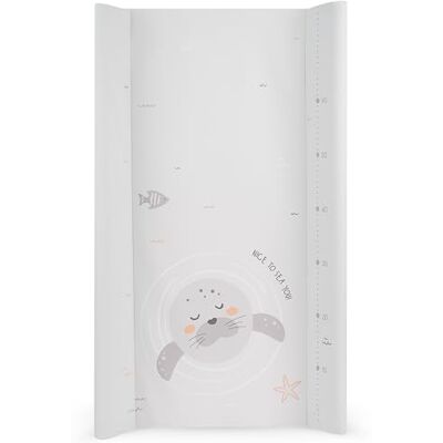 Kikka Boo KikkaBoo SEALLY ME Przewijak 80x50 cm, Wodoodporny i Higieniczny, Miękka Powierzchnia PVC, Wyściełany, Do Przewijaka lub Komody, Dla Niemowląt, Szary Kikka Boo KikkaBoo SEALLY ME Przewijak 80x50 cm, Wodoodporny i Higieniczny, Miękka Powierzchnia PVC, Wyściełany, Do Przewijaka lub Komody, Dla Niemowląt, Szary