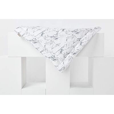KraftKids MAR112-85 Mata do przewijania z białego marmuru, podkładka do przewijania 85 x 75 cm (szer. x gł.), wielokolorowa, 780 g KraftKids MAR112-85 Mata do przewijania z białego marmuru, podkładka do przewijania 85 x 75 cm (szer. x gł.), wielokolorowa, 780 g