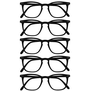 Opulize BEX Duże kwadratowe okulary do czytania - Reading glasses Opulize BEX Duże kwadratowe okulary do czytania - Reading glasses