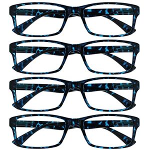 Opulize Czarny Niebieski Brązowy Fioletowy Zestaw okularów do czytania - Reading glasses Opulize Czarny Niebieski Brązowy Fioletowy Zestaw okularów do czytania - Reading glasses