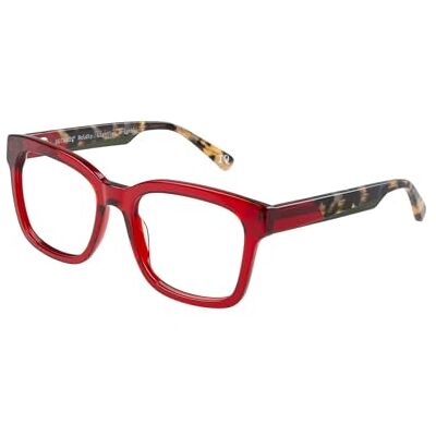 BIO-1060-160 BOTANIQ Women's Optical Prescription Eyewear Frames, czerwone, 53, czerwony, 53 BIO-1060-160 BOTANIQ Women's Optical Prescription Eyewear Frames, czerwone, 53, czerwony, 53