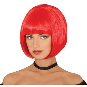 FIESTAS GUIRCA Średnia czerwona peruka Eco FIESTAS GUIRCA Średnia czerwona peruka Eco
