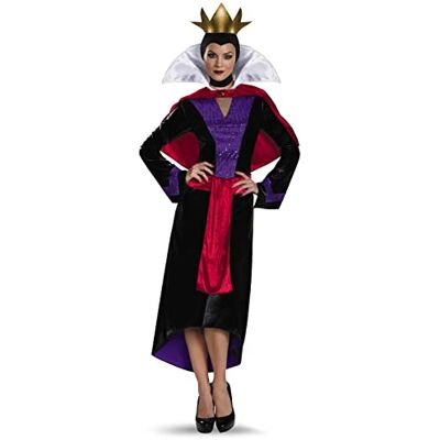 Disguise Damski kostium dla dorosłych Evil Queen Deluxe, Multi, L Disguise Damski kostium dla dorosłych Evil Queen Deluxe, Multi, L
