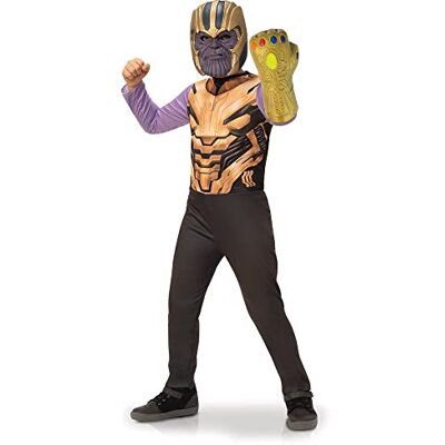 Rubie's Zestaw kostiumów Thanos + Rękawica Nieskończoności 5-6 lat Rubie's Zestaw kostiumów Thanos + Rękawica Nieskończoności 5-6 lat