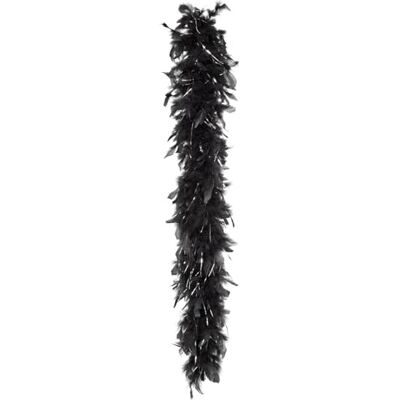 Boland Boa z piór 50 g, długość ok. 180 cm, lata 20-te, Gatsby, karnawał, Halloween, impreza tematyczna, kostium, teatr, teatr Boland Boa z piór 50 g, długość ok. 180 cm, lata 20-te, Gatsby, karnawał, Halloween, impreza tematyczna, kostium, teatr, teatr
