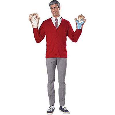 California Costumes mens Be My Neighbor Kit Costume Accessories, Multi, One Size US California Costumes mens Be My Neighbor Kit Costume Accessories, Multi, One Size US