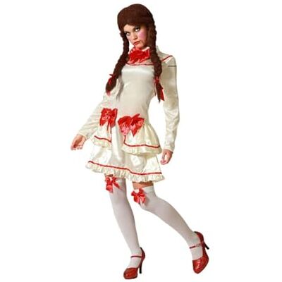 Strój lalki z porcelany beżowy - Dla kobiet Strój lalki z porcelany beżowy - Dla kobiet