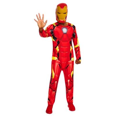 Rubie's Rubies Oficjalny klasyczny kostium dla dorosłych Iron-Man, rozmiar S Rubie's Rubies Oficjalny klasyczny kostium dla dorosłych Iron-Man, rozmiar S