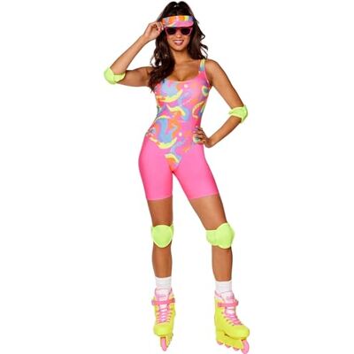 InSpirit Designs Kostium dla dorosłych, inspirowany Barbie na łyżwach, rozmiar L InSpirit Designs Kostium dla dorosłych, inspirowany Barbie na łyżwach, rozmiar L