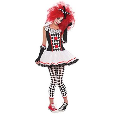 amscan 997503 Dziecko Dziewczęta Nastolatek Arlekin Miód Halloween Fantazyjny kostium (Wiek 12-14 lat) amscan 997503 Dziecko Dziewczęta Nastolatek Arlekin Miód Halloween Fantazyjny kostium (Wiek 12-14 lat)