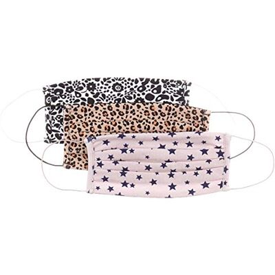 15239312 ONLY Damskie maski na usta i nos, White/Aop:stars/Leo/Black Flower, jeden rozmiar 15239312 ONLY Damskie maski na usta i nos, White/Aop:stars/Leo/Black Flower, jeden rozmiar