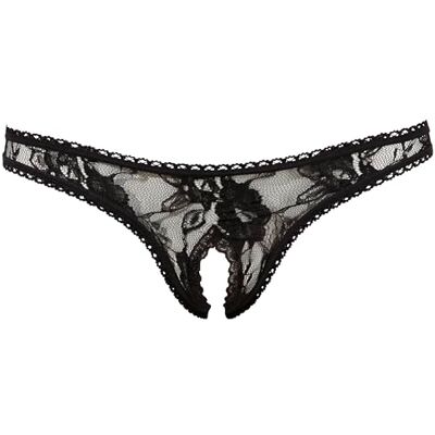 COTTELLI Collection, koronkowe trio, czarne, M COTTELLI Collection, koronkowe trio, czarne, M