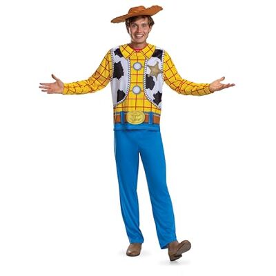 Disguise 158449C-EU Woody Basic Plus kostium dla dorosłych (EU), dla dorosłych, dla mężczyzn, wielokolorowy, XXL (50-52) Disguise 158449C-EU Woody Basic Plus kostium dla dorosłych (EU), dla dorosłych, dla mężczyzn, wielokolorowy, XXL (50-52)