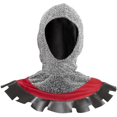 Widmann - 04118 - Srebro - Dorosły - Hooded knight costume Widmann - 04118 - Srebro - Dorosły - Hooded knight costume