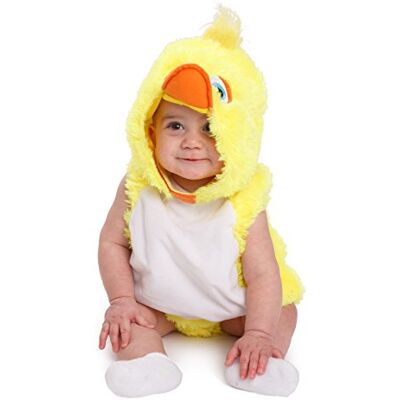 Dress Up America Strój Kaczuszki Urocze przebranie kaczątka dla malucha na Halloween, Żółte Dress Up America Strój Kaczuszki Urocze przebranie kaczątka dla malucha na Halloween, Żółte