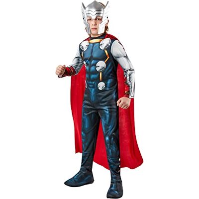 Rubie's Oficjalny kostium Thora, Marvels Avengers, klasyczny, dla dzieci, przebranie superbohatera, rozmiar L Rubie's Oficjalny kostium Thora, Marvels Avengers, klasyczny, dla dzieci, przebranie superbohatera, rozmiar L