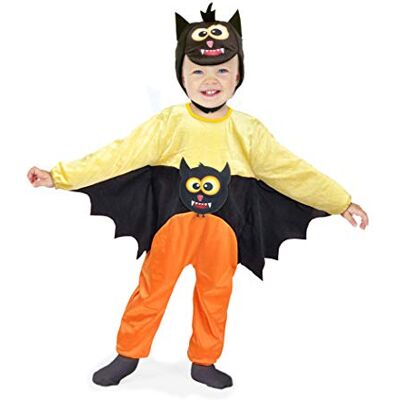 Ciao Little Funny Bat costume disguise fancy dress onesie baby (Size 1-2 years) Ciao Little Funny Bat costume disguise fancy dress onesie baby (Size 1-2 years)