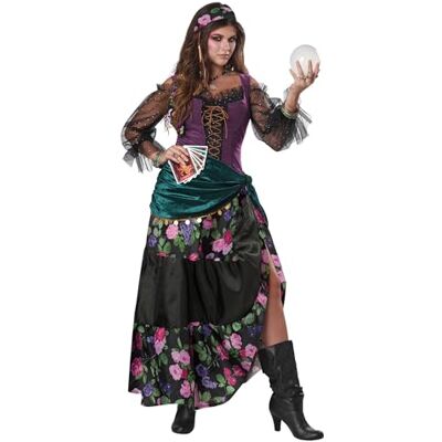 California Costumes 01108 Mistyczny Charmer Charakter Kostiumy dla dorosłych, Multi, XS California Costumes 01108 Mistyczny Charmer Charakter Kostiumy dla dorosłych, Multi, XS