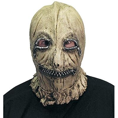 Close Up Zipper Face Maske/Strach na wróble/Psycho Killer z lateksu Close Up Zipper Face Maske/Strach na wróble/Psycho Killer z lateksu