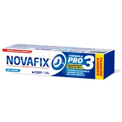 Urgo Novafix Pro3 bez smaku bardzo mocne trzymanie Klej protezowy do protez, 70 g Urgo Novafix Pro3 bez smaku bardzo mocne trzymanie Klej protezowy do protez, 70 g