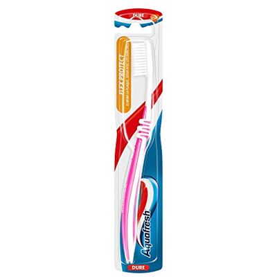 Aquafresh Szczotka do zębów Flex, twarda losowy kolor Aquafresh Szczotka do zębów Flex, twarda losowy kolor