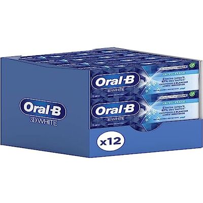 Oral-B 3D White Arctic Fresh Pasta do zębów 75 ml (zestaw 12 szt.) Oral-B 3D White Arctic Fresh Pasta do zębów 75 ml (zestaw 12 szt.)