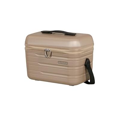 ME8*05004 American Tourister Flashline Kosmetyczka I Kosmetyczka Dla Kobiet I Mężczyzn, Torba Na Makijaż Do Podróży I Życia Codziennego, Kosmetyczka, 36 Cm, Złoto Kości Słoniowej ME8*05004 American Tourister Flashline Kosmetyczka I Kosmetyczka Dla Kobiet I Mężczyzn, Torba Na Makijaż Do Podróży I Życia Codziennego, Kosmetyczka, 36 Cm, Złoto Kości Słoniowej